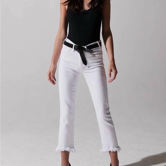 McGuire Valletta Straight Leg White Jean - Picture 10 of 11